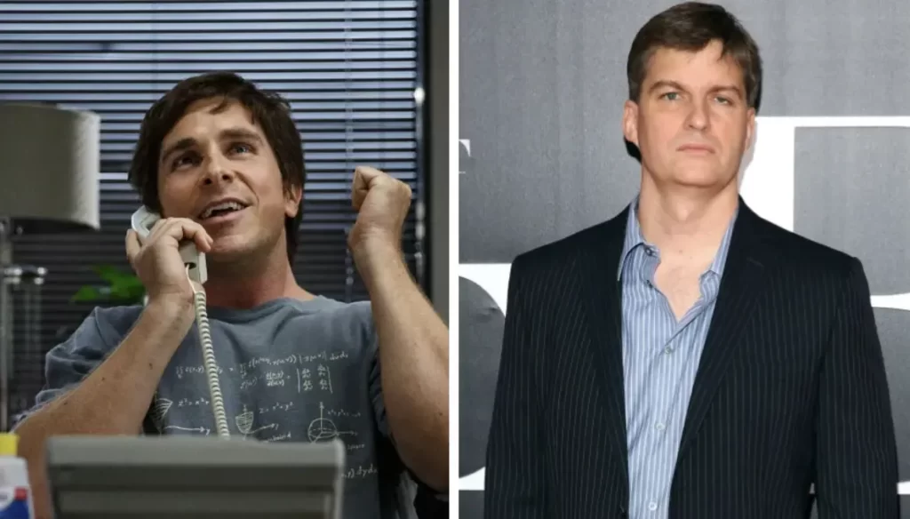 Micheal burry as shown in the movie 'the big short'
