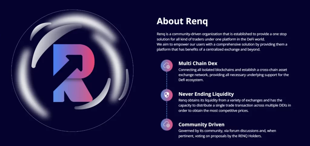 A In-Depth Section on What is RenQ finance about.
