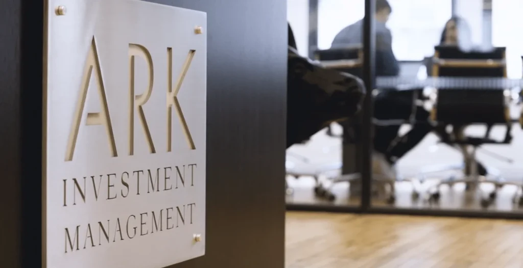 Cathie wood as founder and CEO of ARK investment management.