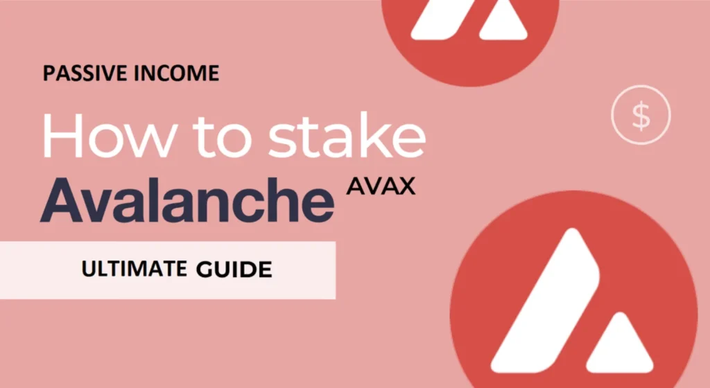 A guide on how to stake avax