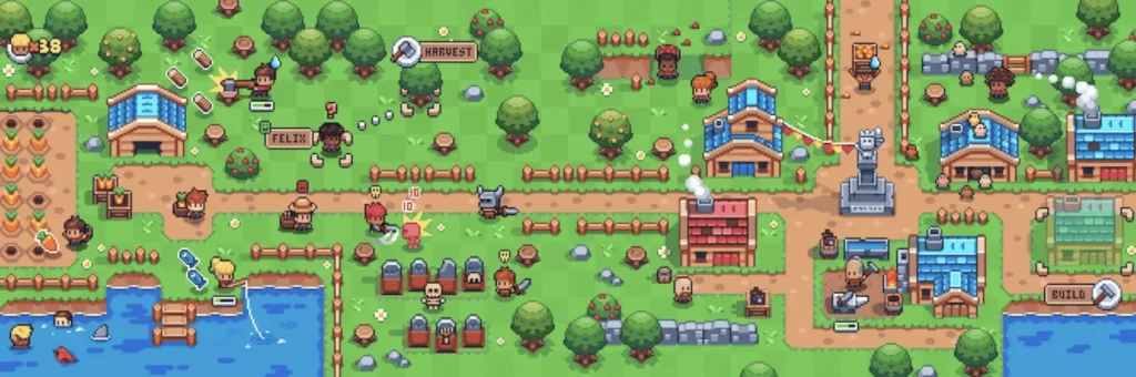 Pixels – A Farming and Life Simulation Game