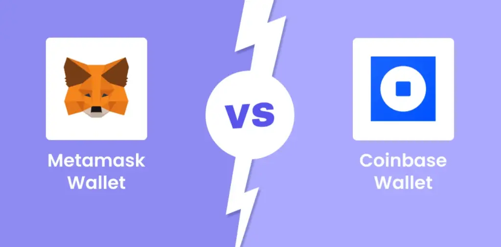 COinbase wallet and metamask wallet